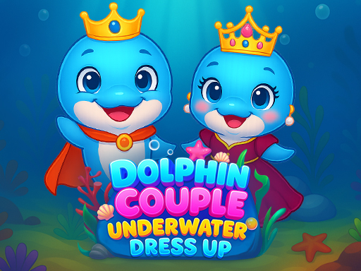 Dolphin Couple Underwater Dress Up